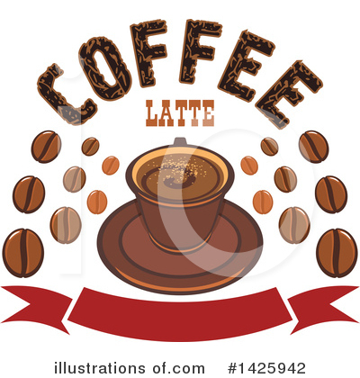 Royalty-Free (RF) Coffee Clipart Illustration by Vector Tradition SM - Stock Sample #1425942