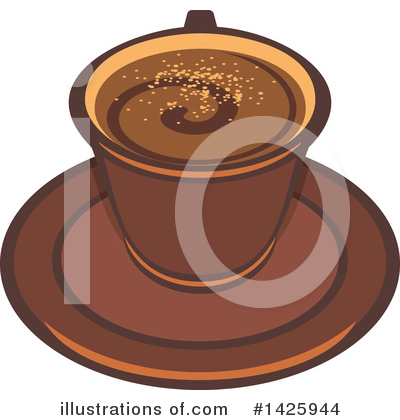 Royalty-Free (RF) Coffee Clipart Illustration by Vector Tradition SM - Stock Sample #1425944