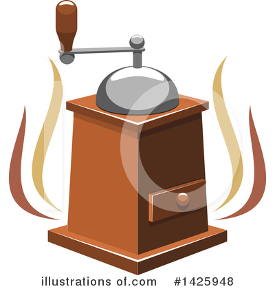 Royalty-Free (RF) Coffee Clipart Illustration by Vector Tradition SM - Stock Sample #1425948