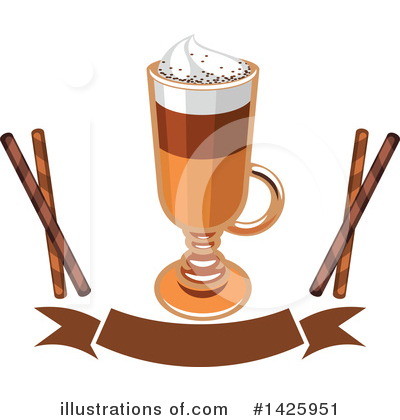 Royalty-Free (RF) Coffee Clipart Illustration by Vector Tradition SM - Stock Sample #1425951