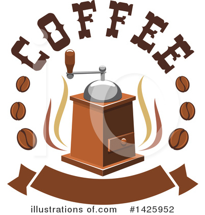 Royalty-Free (RF) Coffee Clipart Illustration by Vector Tradition SM - Stock Sample #1425952