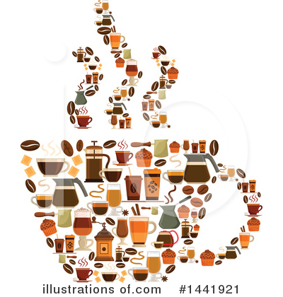 Royalty-Free (RF) Coffee Clipart Illustration by Vector Tradition SM - Stock Sample #1441921