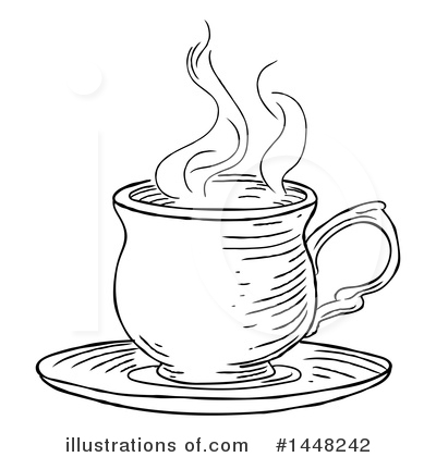 Royalty-Free (RF) Coffee Clipart Illustration by AtStockIllustration - Stock Sample #1448242