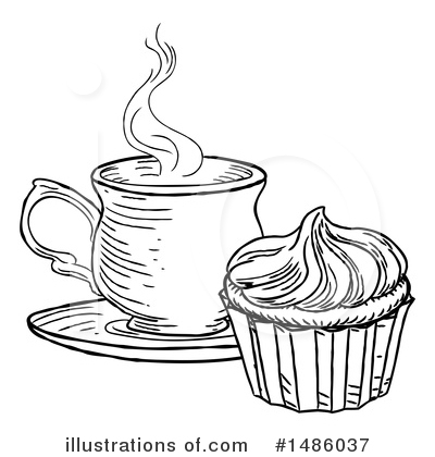 Cupcakes Clipart #1486037 by AtStockIllustration