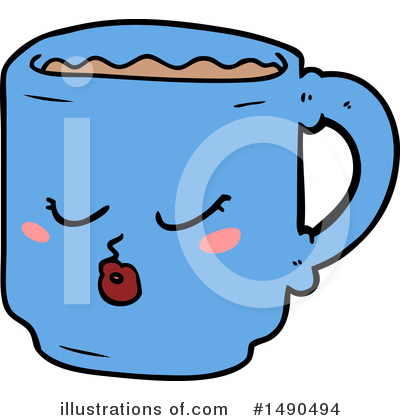 Coffee Cup Clipart #1490494 by lineartestpilot