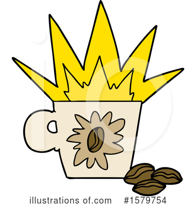 Royalty-Free (RF) Coffee Clipart Illustration by lineartestpilot - Stock Sample #1579754
