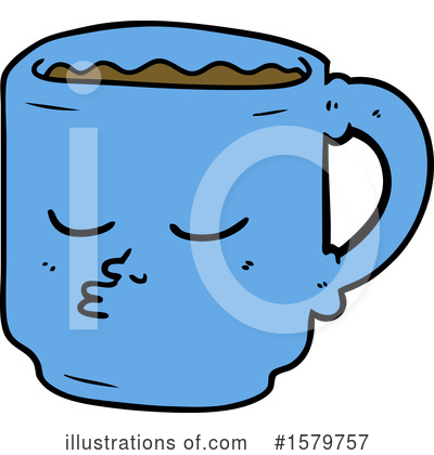 Royalty-Free (RF) Coffee Clipart Illustration by lineartestpilot - Stock Sample #1579757