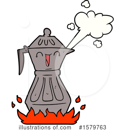 Royalty-Free (RF) Coffee Clipart Illustration by lineartestpilot - Stock Sample #1579763