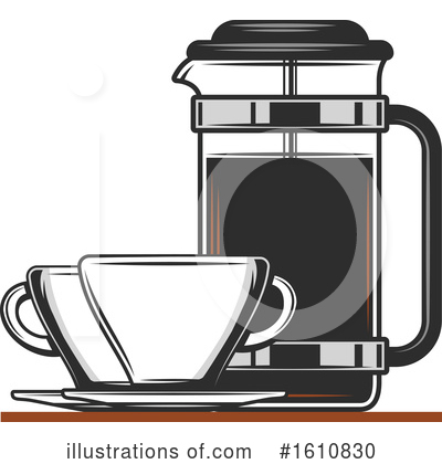 Royalty-Free (RF) Coffee Clipart Illustration by Vector Tradition SM - Stock Sample #1610830