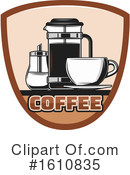 Coffee Clipart #1610835 by Vector Tradition SM
