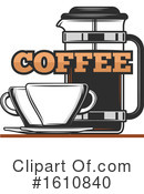 Coffee Clipart #1610840 by Vector Tradition SM