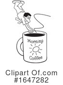 Coffee Clipart #1647282 by Johnny Sajem