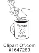 Coffee Clipart #1647283 by Johnny Sajem