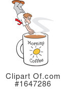Coffee Clipart #1647286 by Johnny Sajem
