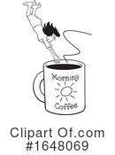 Coffee Clipart #1648069 by Johnny Sajem