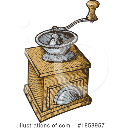Royalty-Free (RF) Coffee Clipart Illustration by Any Vector - Stock Sample #1658957