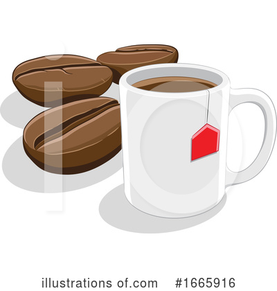 Royalty-Free (RF) Coffee Clipart Illustration by cidepix - Stock Sample #1665916