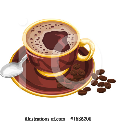 Royalty-Free (RF) Coffee Clipart Illustration by Morphart Creations - Stock Sample #1686200