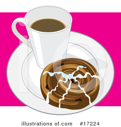 Royalty-Free (RF) Coffee Clipart Illustration by Maria Bell - Stock Sample #17224