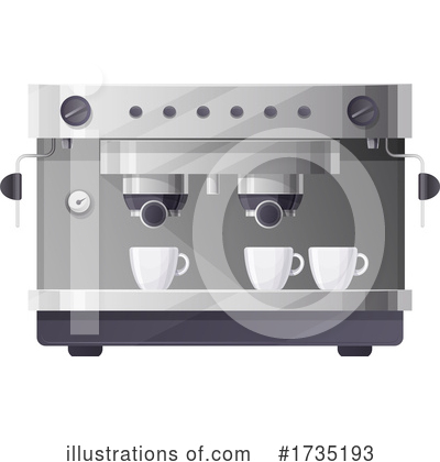 Coffee Machine Clipart #1735193 by Vector Tradition SM