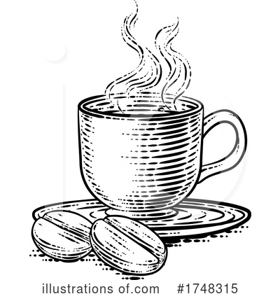 Royalty-Free (RF) Coffee Clipart Illustration by AtStockIllustration - Stock Sample #1748315
