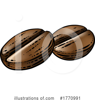Coffee Bean Clipart #1770991 by AtStockIllustration