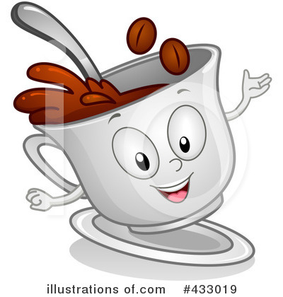 Royalty-Free (RF) Coffee Clipart Illustration by BNP Design Studio - Stock Sample #433019
