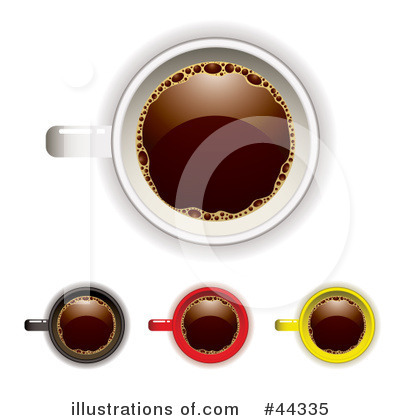 Royalty-Free (RF) Coffee Clipart Illustration by michaeltravers - Stock Sample #44335