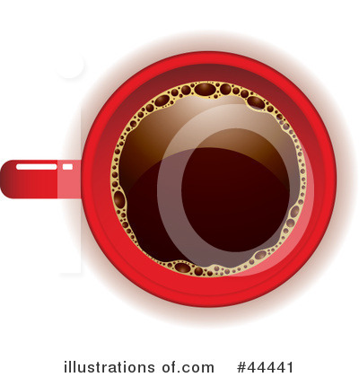 Royalty-Free (RF) Coffee Clipart Illustration by michaeltravers - Stock Sample #44441