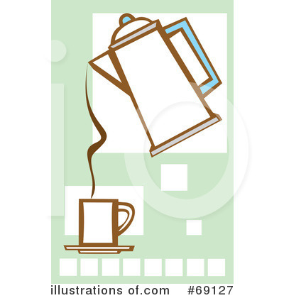 Royalty-Free (RF) Coffee Clipart Illustration by xunantunich - Stock Sample #69127