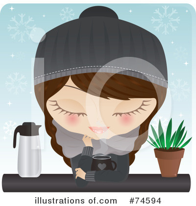 Royalty-Free (RF) Coffee Clipart Illustration by Melisende Vector - Stock Sample #74594