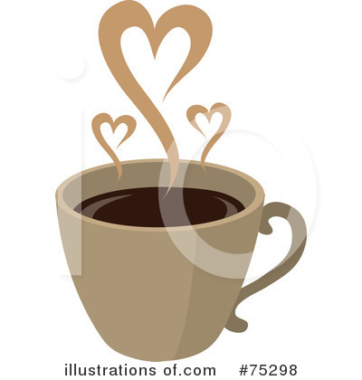 Royalty-Free (RF) Coffee Clipart Illustration by Rosie Piter - Stock Sample #75298