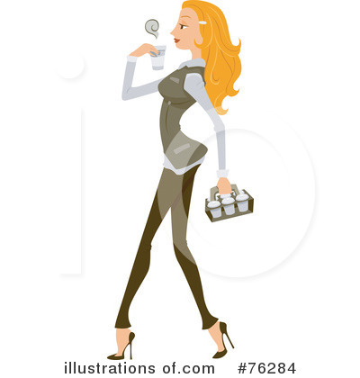 Royalty-Free (RF) Coffee Clipart Illustration by BNP Design Studio - Stock Sample #76284