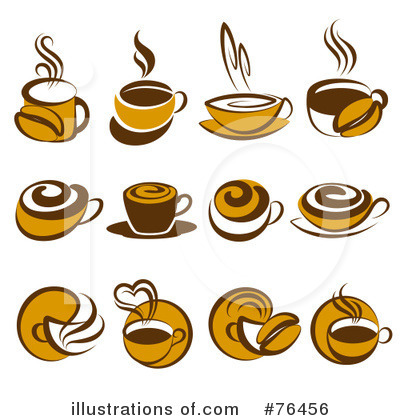 Royalty-Free (RF) Coffee Clipart Illustration by elena - Stock Sample #76456