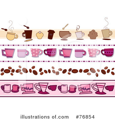 Royalty-Free (RF) Coffee Clipart Illustration by BNP Design Studio - Stock Sample #76854