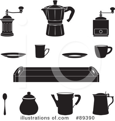 Royalty-Free (RF) Coffee Clipart Illustration by Frisko - Stock Sample #89390