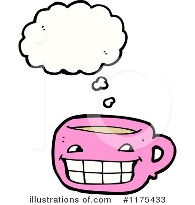 Royalty-Free (RF) Coffee Cup Clipart Illustration by lineartestpilot - Stock Sample #1175433