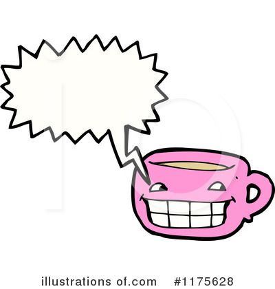 Royalty-Free (RF) Coffee Cup Clipart Illustration by lineartestpilot - Stock Sample #1175628