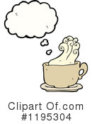 Coffee Cup Clipart #1195304 by lineartestpilot