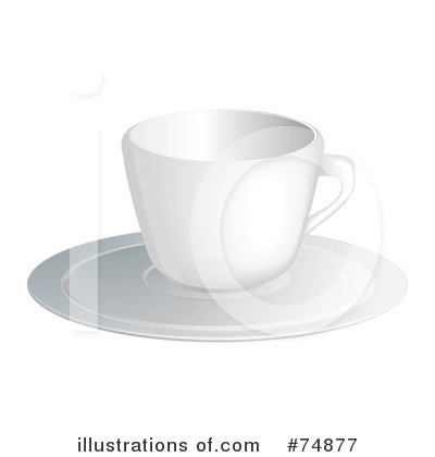 Royalty-Free (RF) Coffee Cup Clipart Illustration by MilsiArt - Stock Sample #74877