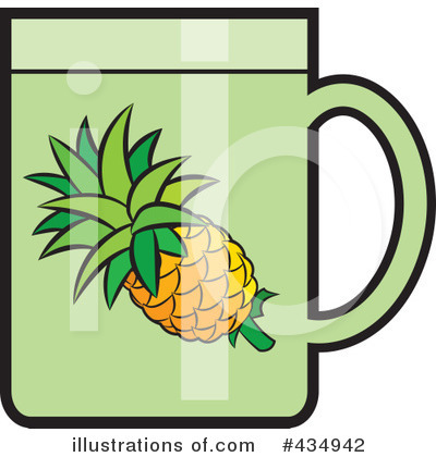 Royalty-Free (RF) Coffee Mug Clipart Illustration by Lal Perera - Stock Sample #434942
