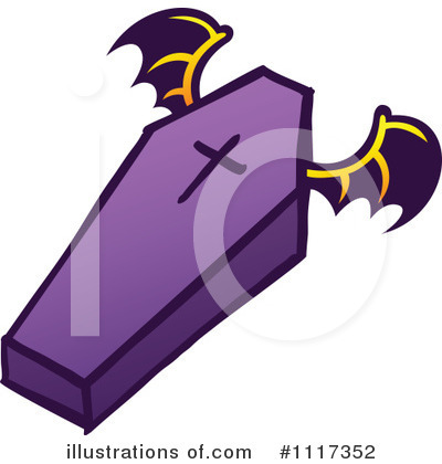Royalty-Free (RF) Coffin Clipart Illustration by Zooco - Stock Sample #1117352