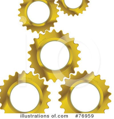 Royalty-Free (RF) Cogs Clipart Illustration by michaeltravers - Stock Sample #76959
