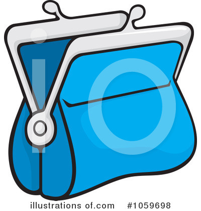 Coin Purse Clipart #1059698 by Any Vector