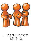 Colleagues Clipart #24613 by Leo Blanchette