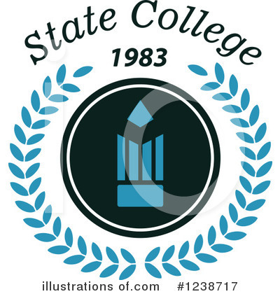 Royalty-Free (RF) College Clipart Illustration by Vector Tradition SM - Stock Sample #1238717