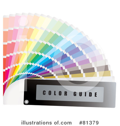 Royalty-Free (RF) Color Samples Clipart Illustration by michaeltravers - Stock Sample #81379