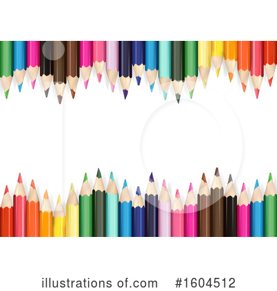 Colored Pencils Clipart #1604512 by dero