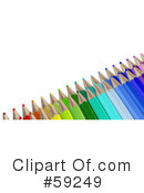 Colored Pencils Clipart #59249 by Frog974