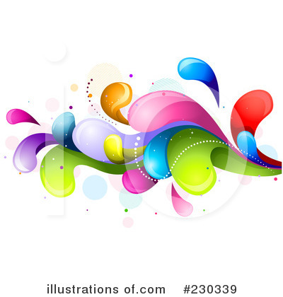 Rainbow Background Clipart #230339 by BNP Design Studio